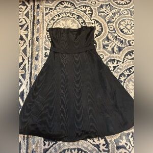 Shoshanna Black Strapless Dress